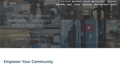 Desktop Screenshot of centretechnologies.com