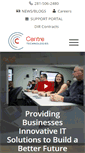 Mobile Screenshot of centretechnologies.com