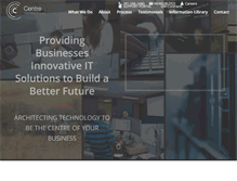 Tablet Screenshot of centretechnologies.com
